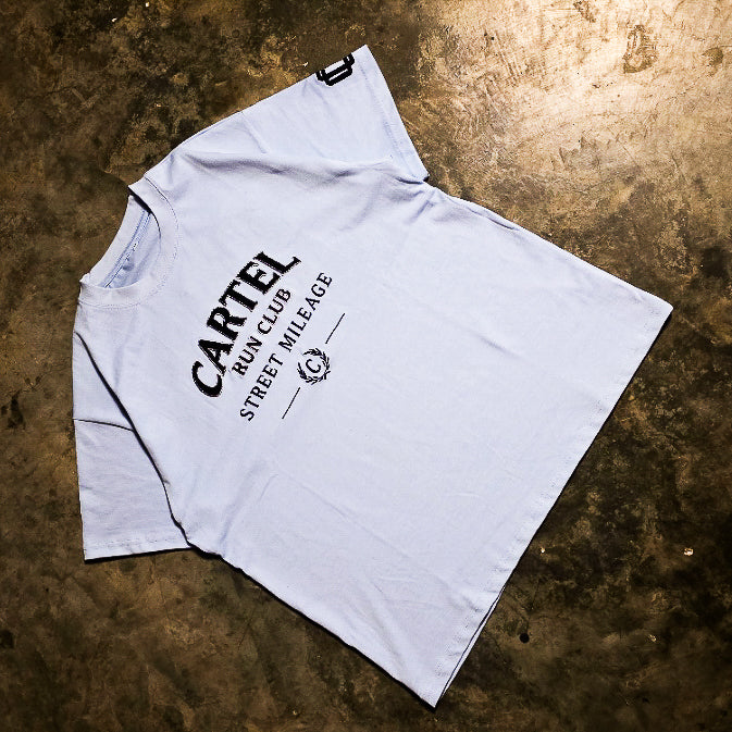 Run Club Street Mileage - Powder Blue