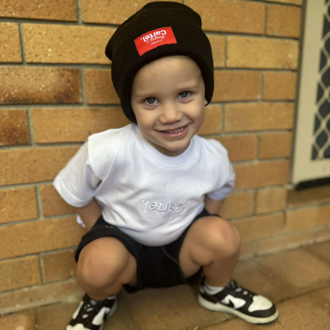 Kids Simple Tee - White