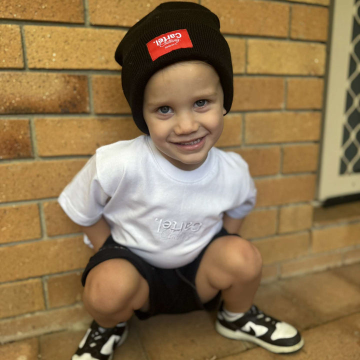 Kids Simple Tee - White